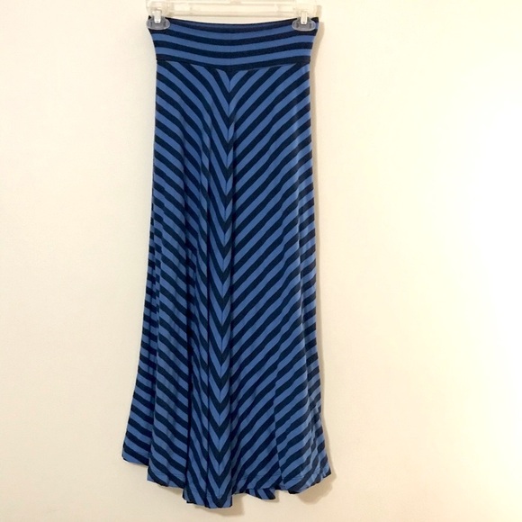 Kenneth Cole vintage made in USA chevron striped skirt - Picture 9 of 9